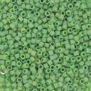 Miyuki Delica 11/0 DB0877 - Mat Opaque Green AB