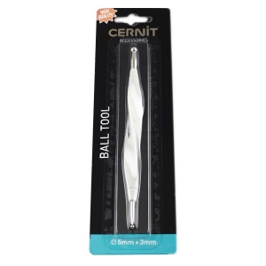 Herramienta de moldeado para arcilla polimérica - Terminales con bolita Cernit 5 y 3 mm