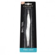 Herramienta de moldeado para arcilla polimérica - Terminales con bolita Cernit 1 y 0.5 mm|raw }}