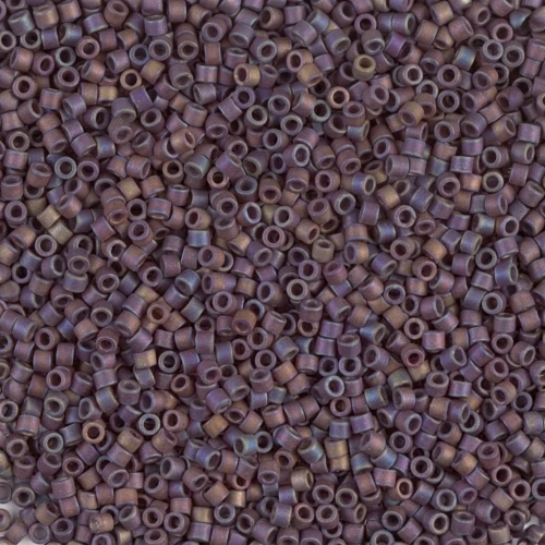 Miyuki Delica 11/0 DB0884 - Mat Opaque Purple Iris AB
