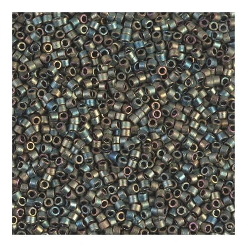 Miyuki Delica 11/0 DB0324 - Mat Metallic Patina Iris