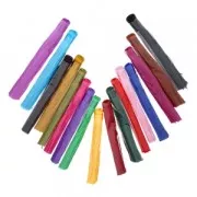 Borla pompon grande sin enganche 120 mm para decoración o joyas Purple