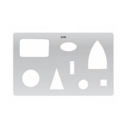 Placa rígida para arcilla polimérica 200x125 mm motivos Geométricos|raw }}