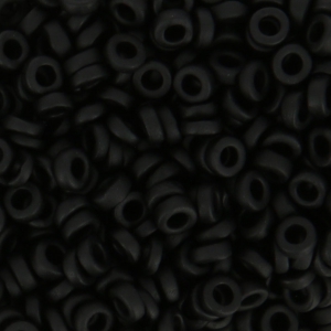 Spacer Miyuki 3 mm SPR3-0401F - Black Mat x10g