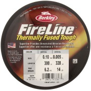Hilo Fireline - Trenza 0.10 mm (14LB) Crystal x300 m
