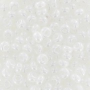 Cuentas de Rocalla Preciosa 9/0, 2,5 mm - Chalkwhite Sfinx, 20 g