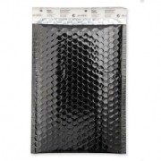 Sobre acolchado con plástico de burbujas  27x20 cm Rico Design - Paper Poetry Negro x 1