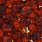 Mini-gotas Miyuki 3.4 mm DP134 - Transparent Dark Topaz x8g|raw }}