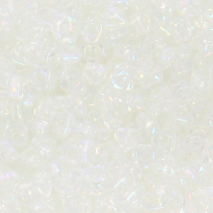 Spacer Triángulo Miyuki 2.8x1.3 mm SPTR28-0250 - Crystal AB x10g