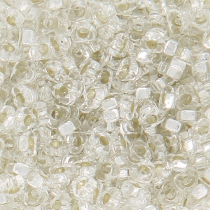 Spacer Triángulo Miyuki 2.8x1.3 mm SPTR28-0001 - Crystal Silver Lined x10g