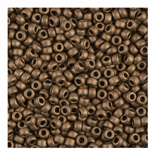 Rocalla Miyuki 8/0 2006 - Metallic Dark Bronze Mat