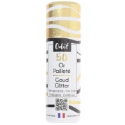 Barniz protector en spray Odif n.º 50, acabado con purpurina dorada, 125 ml
