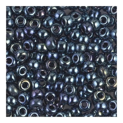 Rocalla Miyuki 8/0 456 - Gunmetal Iris