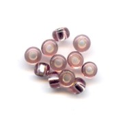 Rocalla Miyuki 8/0 12 - Silver Lined Smoky Amethyst