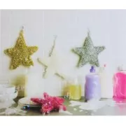 Creative Bubble - Hilo para ganchillo para estropajos Blancoo Irisado x50g