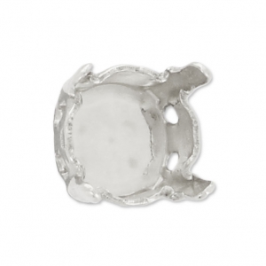 Engaste PureCrystal 1028/1088/1122 redondo 8 mm plateado