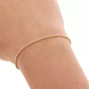 Cadena de bolas 1.5 mm Gold filled x 50 cm