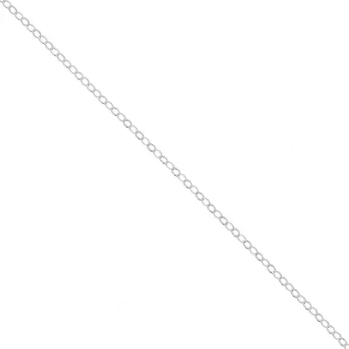 Cadena malla Forçat 1.7 mm de Plata 925 x 1m