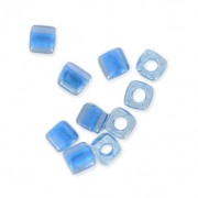 Cubos Miyuki 1.8 mm SB18-0238 - Crystal Lined Blue x10g|raw }}