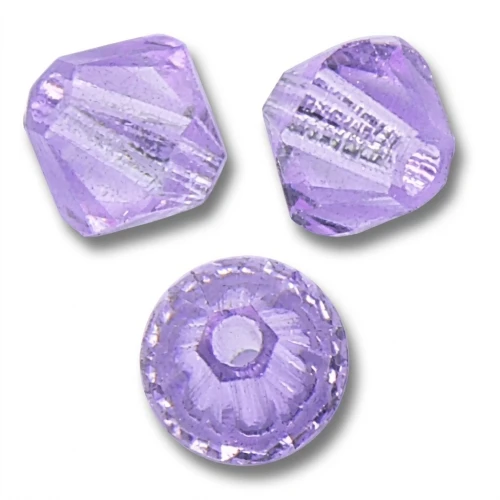 Toupies en cristal PureCrystal 5328 6 mm Violet x20