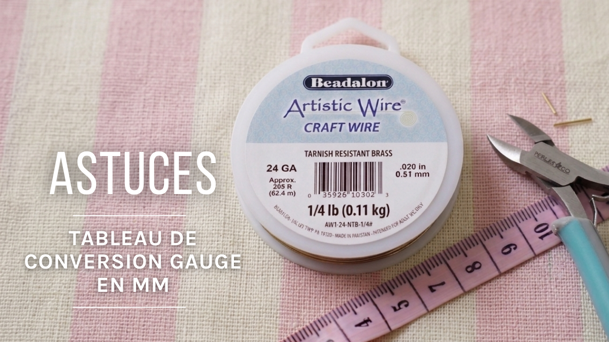 Tableau de conversion gauge en mm Tableau de conversion gauge en mm