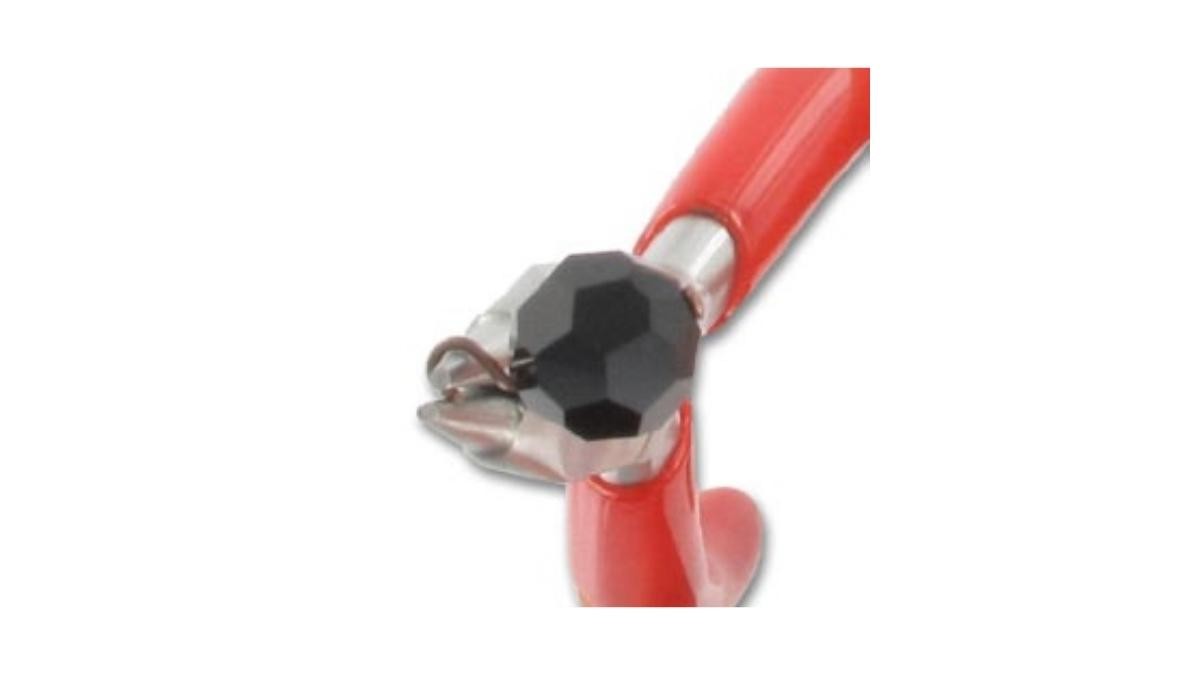 Formar un bucle en un clavo o alfiler de joyería : Paso 3 Formar un bucle en un clavo o alfiler de joyería : Paso 3