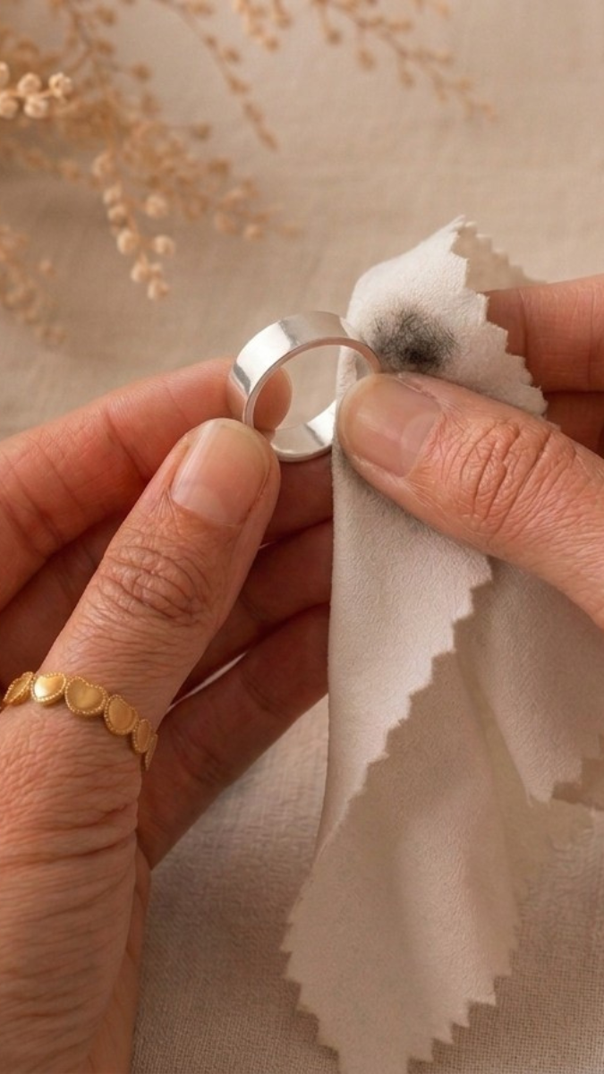 Esquema Limpieza y cuidado de las joyas de plata Esquema Limpieza y cuidado de las joyas de plata