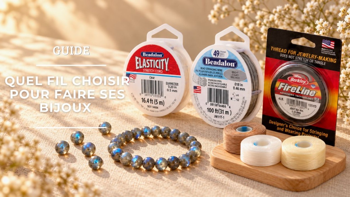 ¿Qué hilo elegir para hacer joyas? ¿Qué hilo elegir para hacer joyas?
