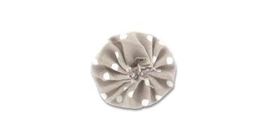 Faire une fleur Yoyo en tissu