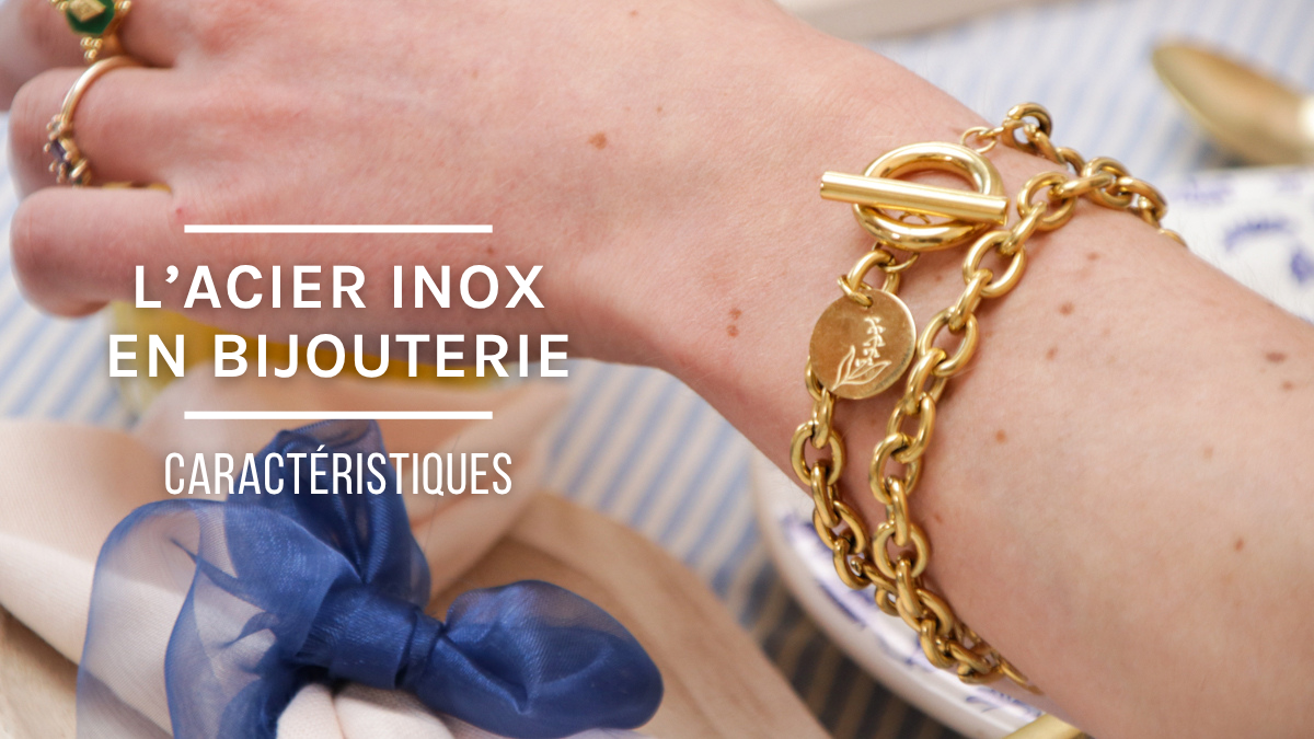 Esquema El acero inoxidable en la joyería y sus características