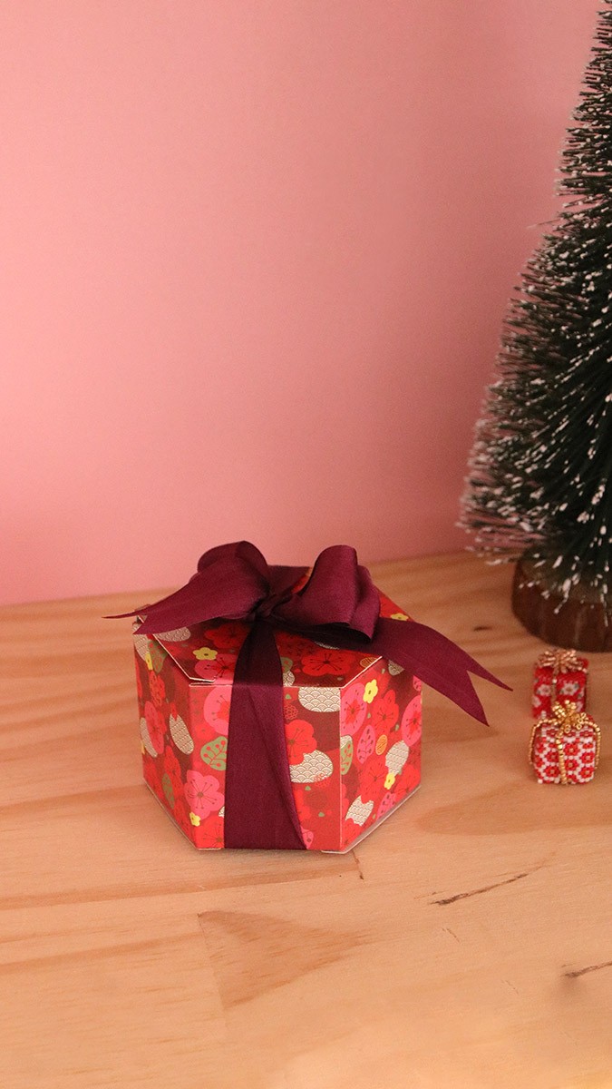 Esquema Como hacer un nudo doble con cintas de seda?