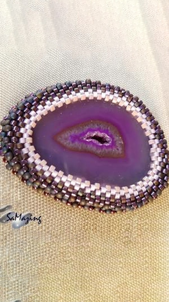 Esquema Cómo rizar una rebanada de ágata?