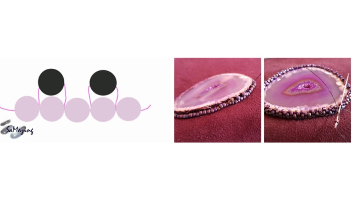 Cómo rizar una rebanada de ágata? : Paso 2