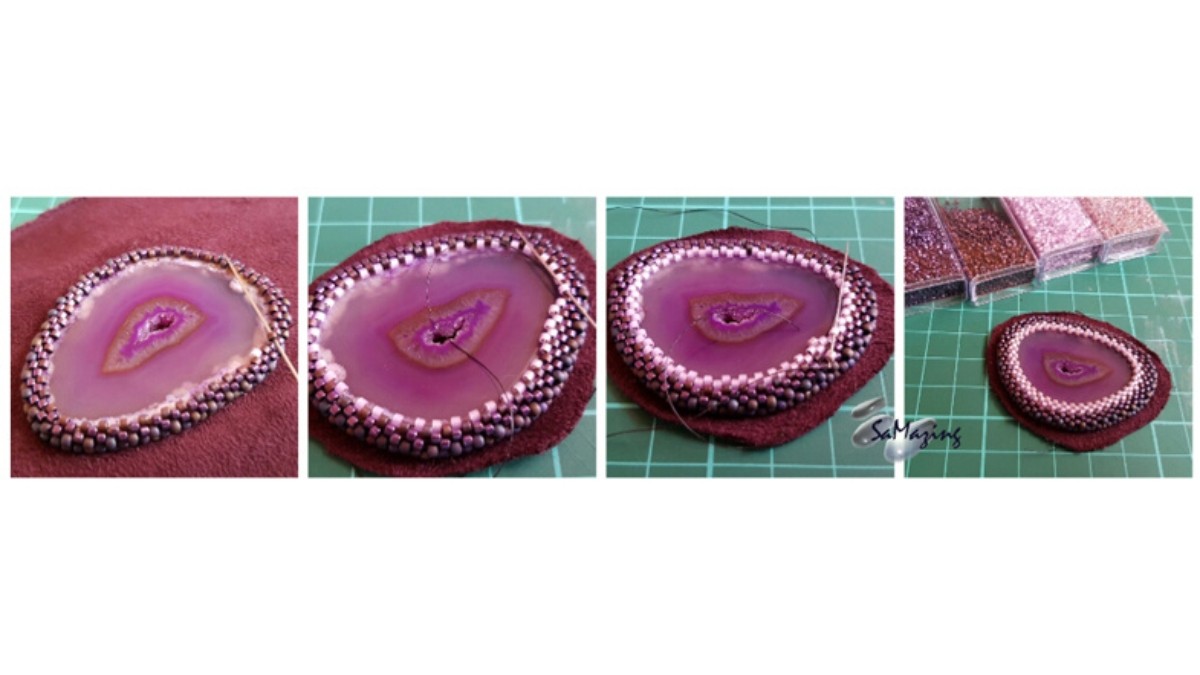 Cómo rizar una rebanada de ágata? : Paso 3