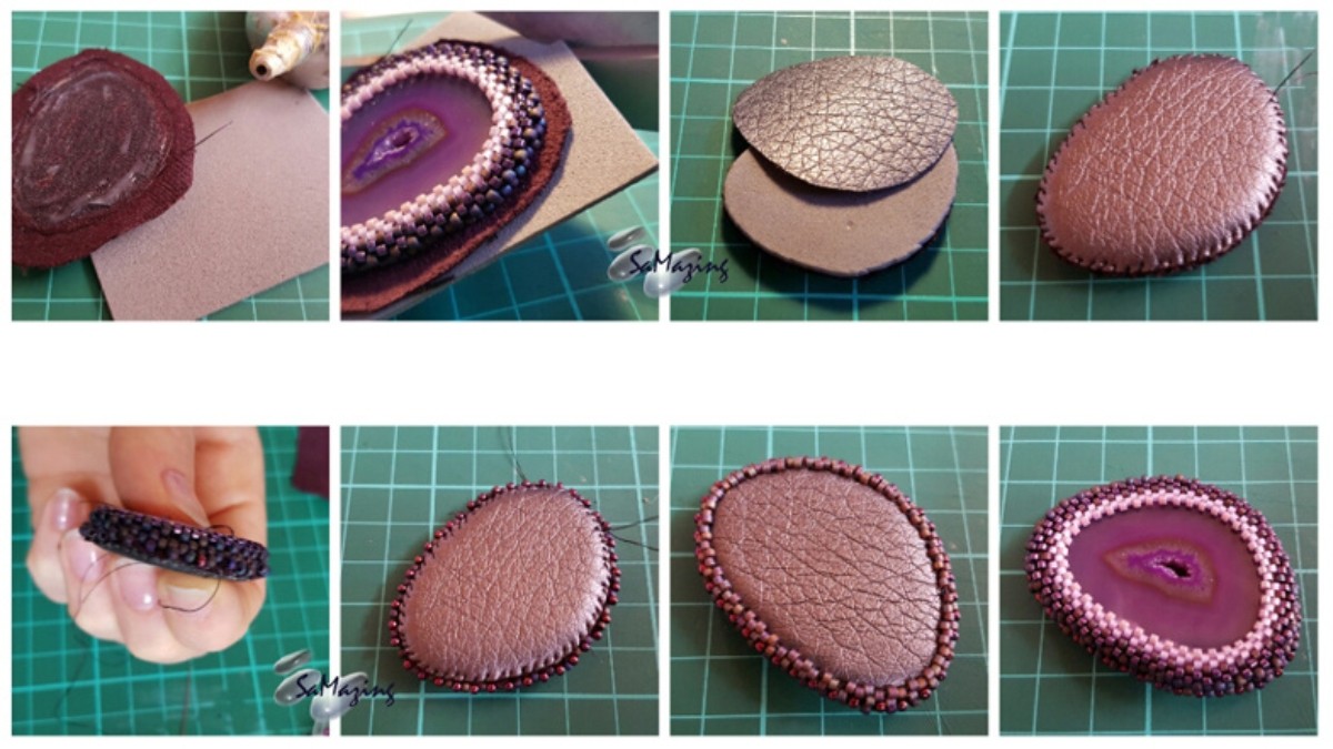 Cómo rizar una rebanada de ágata? : Paso 4