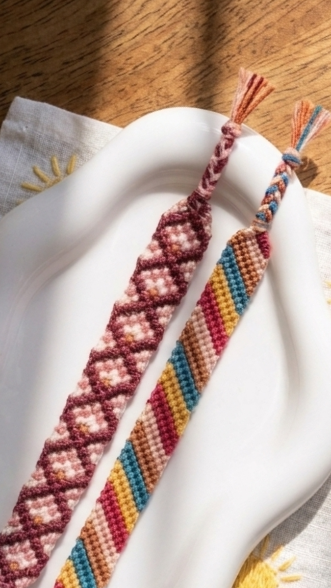 Esquema 3 técnicas para aprender a hacer pulseras brasileñas fáciles