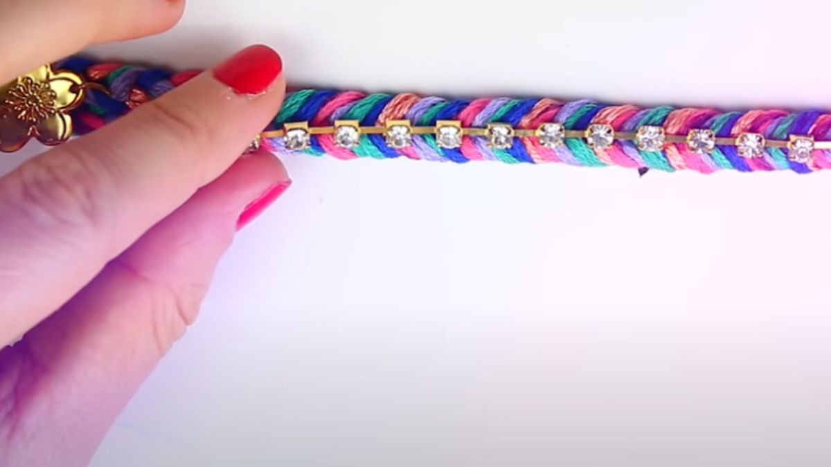 Realizar une pulsera brasileña : Paso 4 Realizar une pulsera brasileña : Paso 4