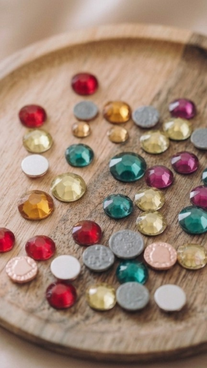 Esquema ¿Cómo se aplica la pedrería HotFix Swarovski?