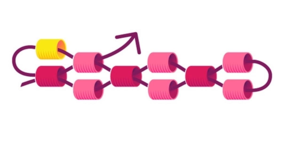 ¿Cómo se hace un tejido peyote sencillo? : Paso 4