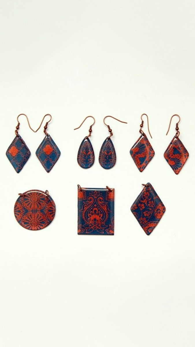 Esquema Cómo utilizar una pantalla de seda, en la pasta de polímero y el polvo de metal