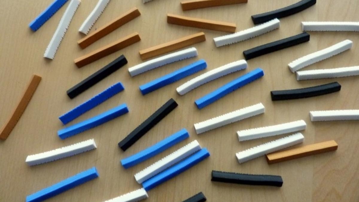 ¿Cómo hacer un bastón geométrica con arcilla polimérica? : Paso 2 ¿Cómo hacer un bastón geométrica con arcilla polimérica? : Paso 2