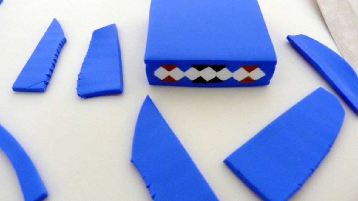 ¿Cómo hacer un bastón geométrica con arcilla polimérica? : Paso 4 ¿Cómo hacer un bastón geométrica con arcilla polimérica? : Paso 4