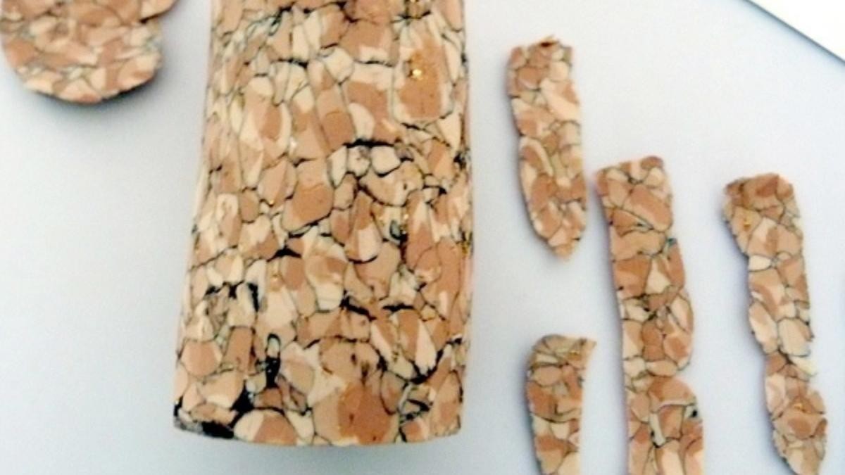 Cómo crear una arcilla de polímero de caña de corcho imitación?