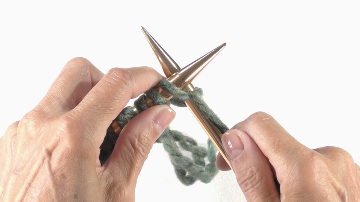 ¿Cómo se teje un punto del revés? : Paso 9 ¿Cómo se teje un punto del revés? : Paso 9