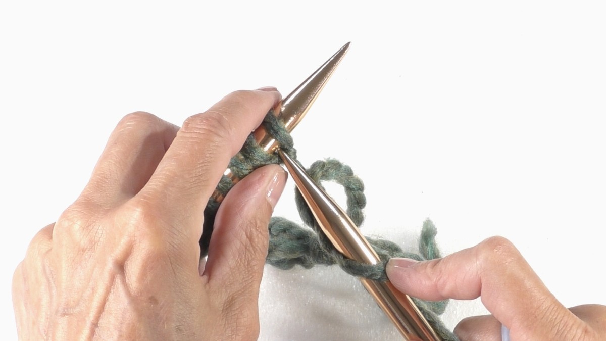 ¿Cómo se teje un punto del revés? : Paso 13 ¿Cómo se teje un punto del revés? : Paso 13