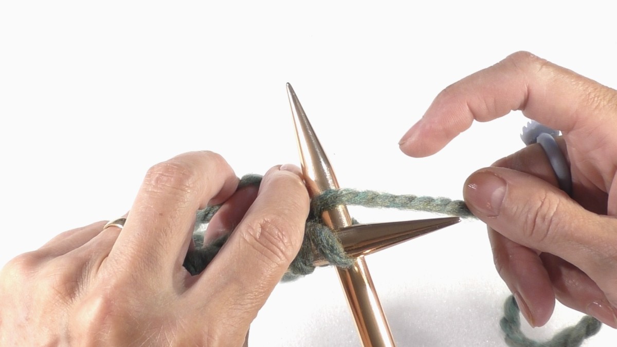 ¿Cómo se teje un punto del revés? : Paso 17 ¿Cómo se teje un punto del revés? : Paso 17