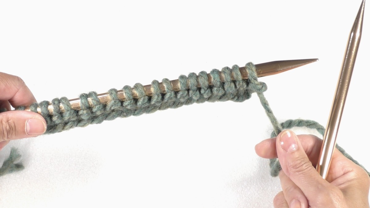 ¿Cómo se teje un punto del revés? : Paso 23 ¿Cómo se teje un punto del revés? : Paso 23