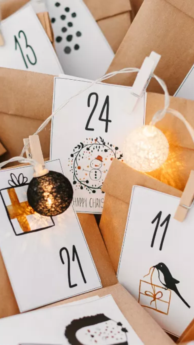 Esquema Ideas navideñas DIY: ¿Cómo hacer un calendario de adviento casero?