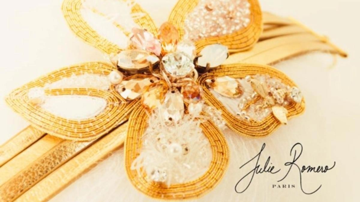 ¿Cómo bordar con hilo de oro?