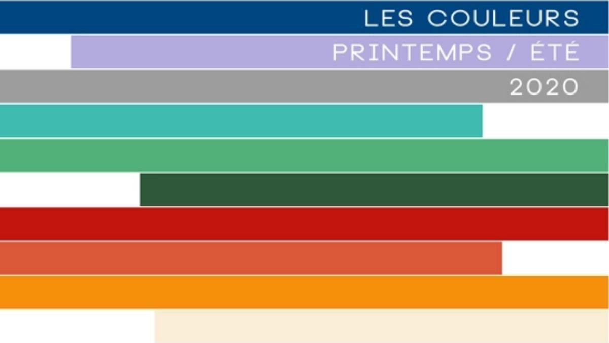 Colores de moda Primavera / Verano 2020